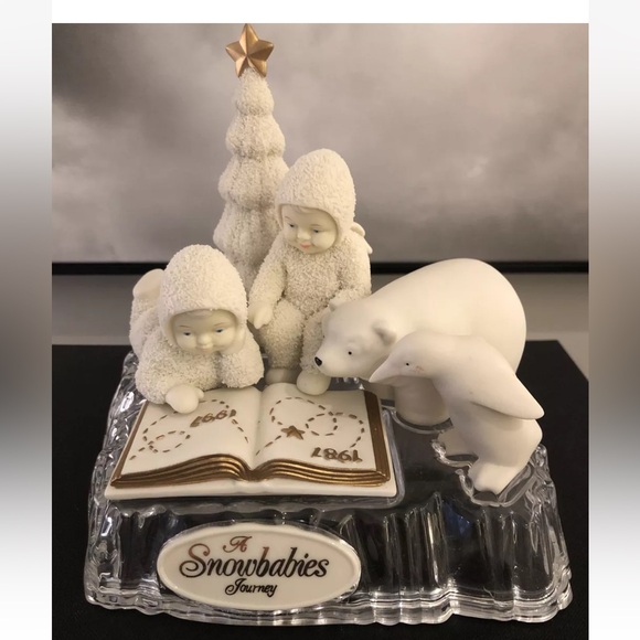 Dept 56 SNOWBABIES A Snowbabies Journey 1987-1997 Let’s Go See Jack Frost. - Picture 1 of 16